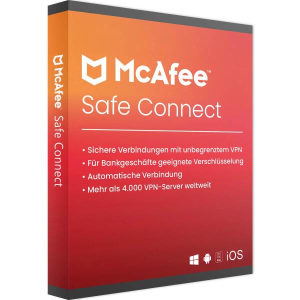 McAfee VPN Safe Connect