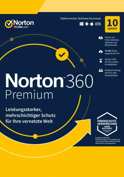Norton 360 Premium 10 Geräte